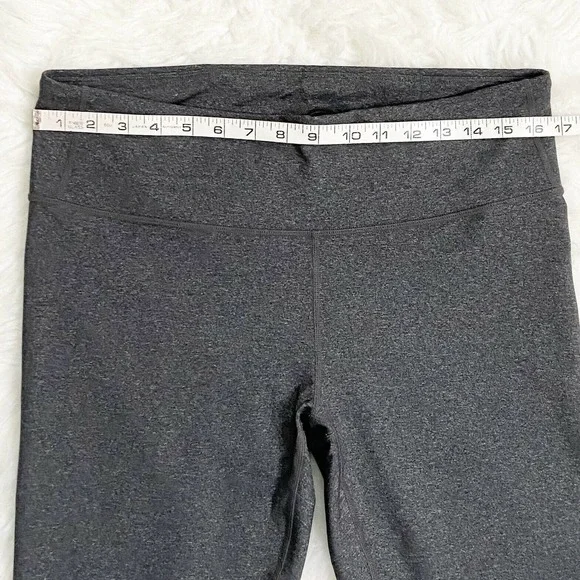 Prana Leggings Pillar 7/8 Charcoal Heather Yoga Pants 1X XL - Picture 3 of 10